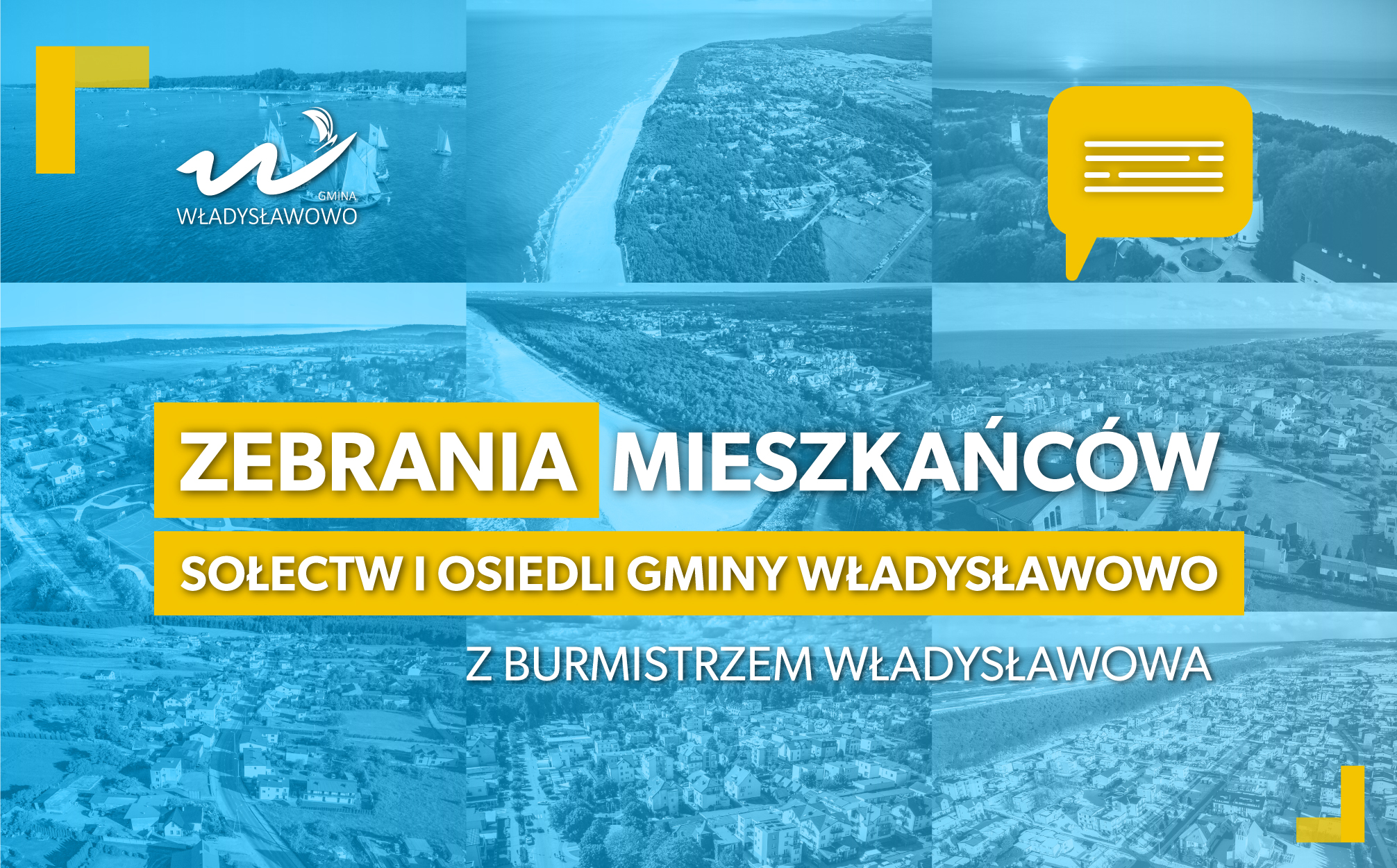Zebranie mieszkańców Chłapowa z burmistrzem Władysławowa